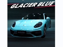 टीपीयू-उच्च चमकदार क्रिस्टल ग्लेशियर नीला