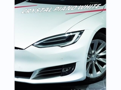 टीपीयू-क्रिस्टल पियानो सफेद